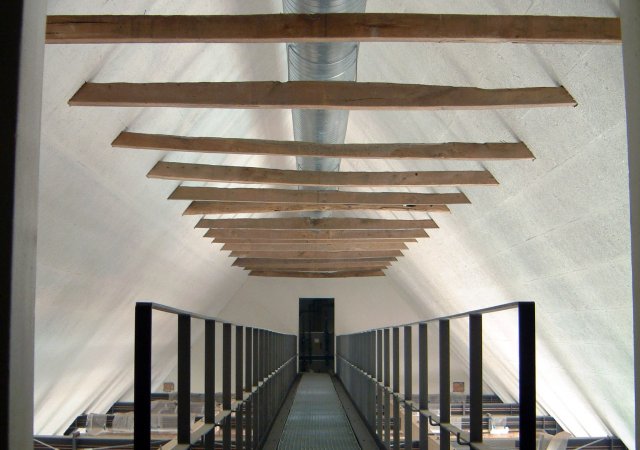 moderne Baustoffe fügen sich harmonisch ein