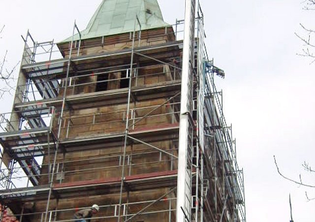Betreuung der Sanierung einer Kirche